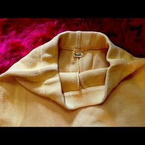 Baba yellow cotton trousers. OS